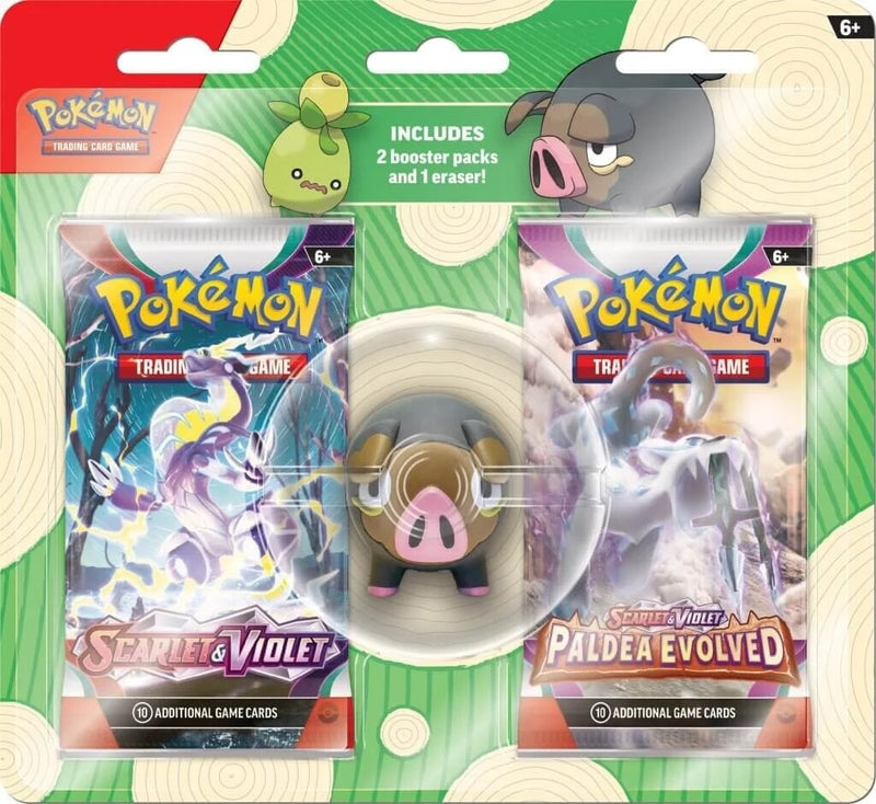 Pokemon TCG Back to School Eraser Blister Lechonk [MCAP]