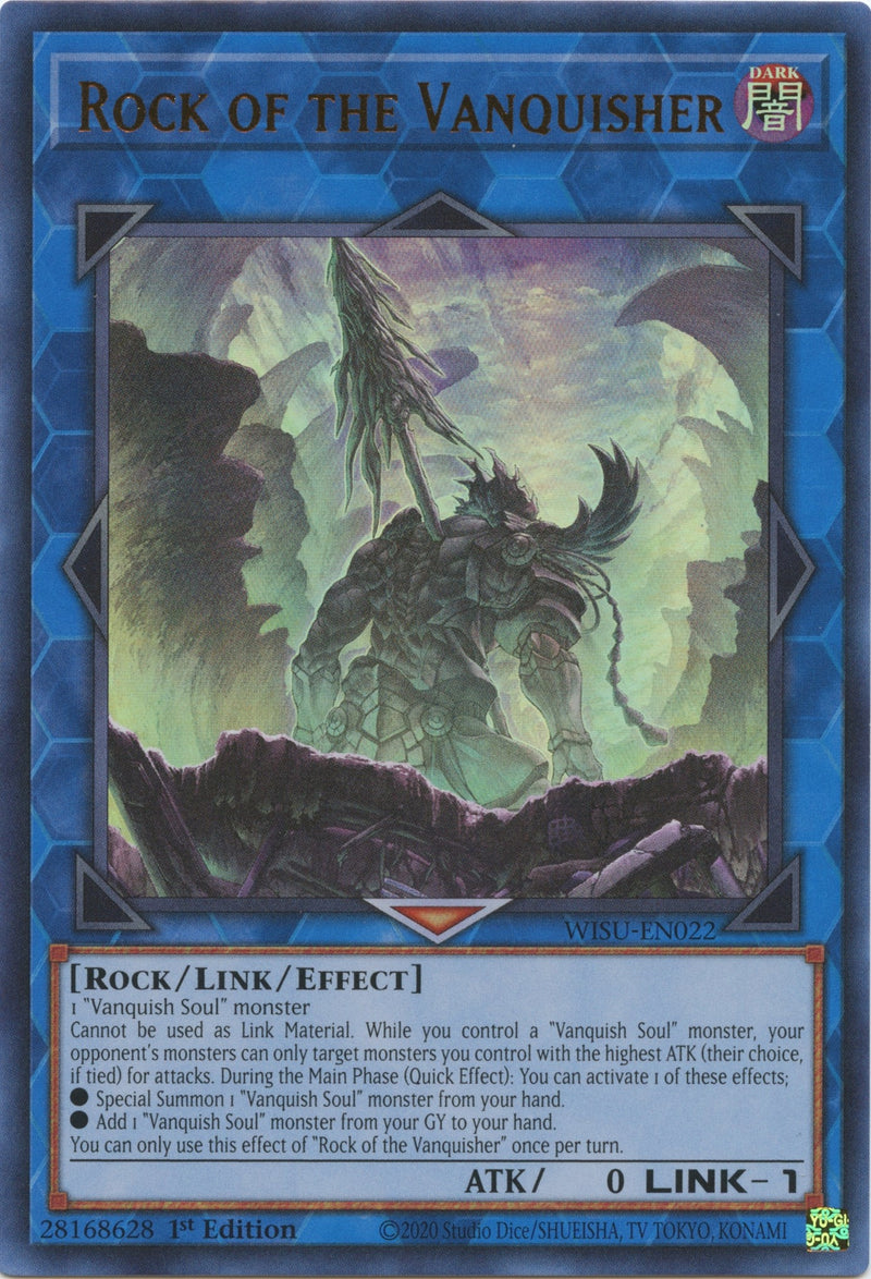 Rock of the Vanquisher (WISU-EN022) [WISU]