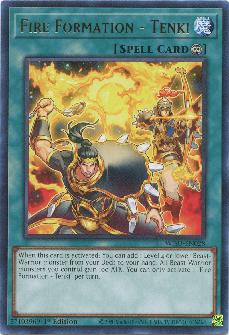 Fire Formation Tenki (WISU-EN028) [WISU]