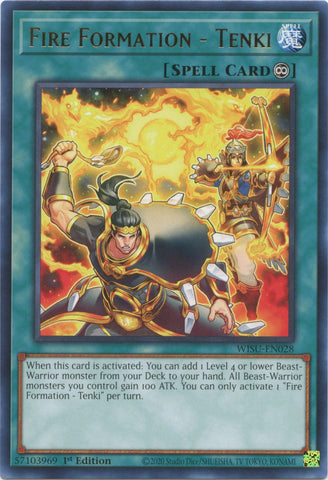 Fire Formation Tenki (WISU-EN028) [WISU]