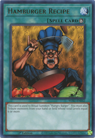 Hamburger Recipe (WISU-EN042) [WISU]