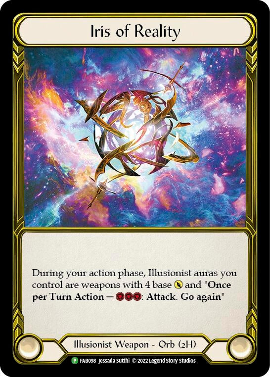 Image for Iris of Reality - FAB098 [Flesh and Blood: Promo Cards]