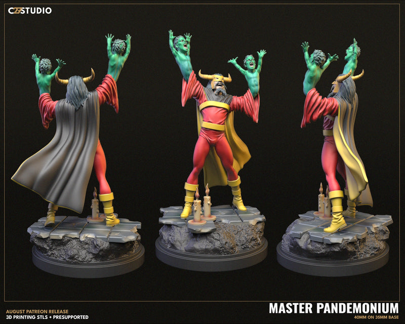 Master Pandemonium - Marvel MCP-Compatible Resin Miniature