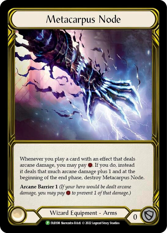Image for Metacarpus Node - FAB108 [Flesh and Blood: Promo Cards]
