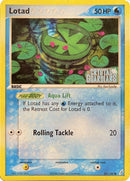 Lotad 055 100 EX Crystal Guardians Reverse Holofoil (55/100) [CG]