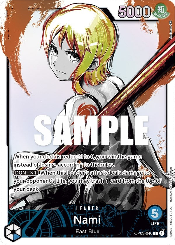 Nami 040 Alternate Art (OP03-040) [OP03]