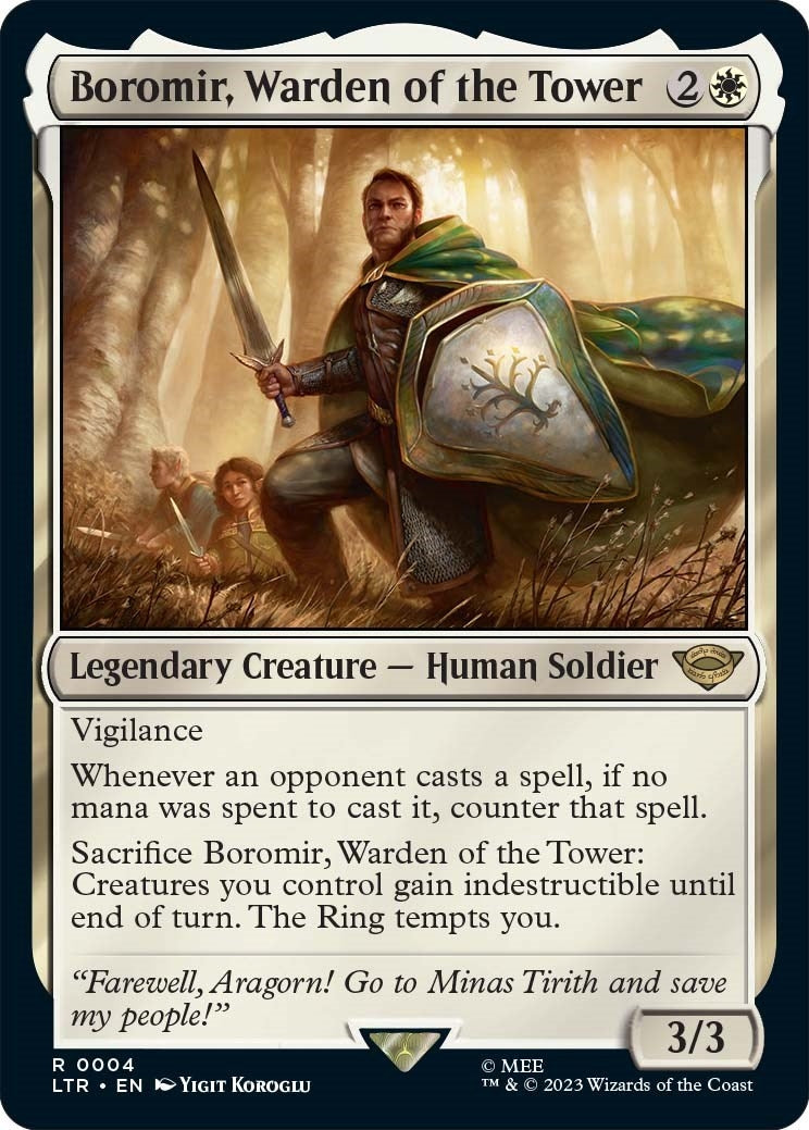 Boromir Warden of the Tower (4) [LTR]