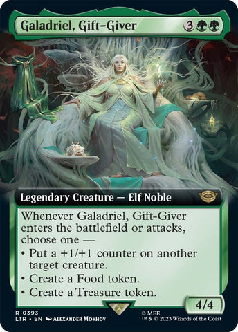 Galadriel Gift Giver Extended Art (393) [LTR]