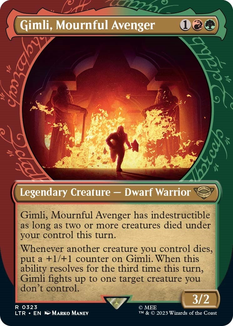 Gimli Mournful Avenger Showcase (323) [LTR]