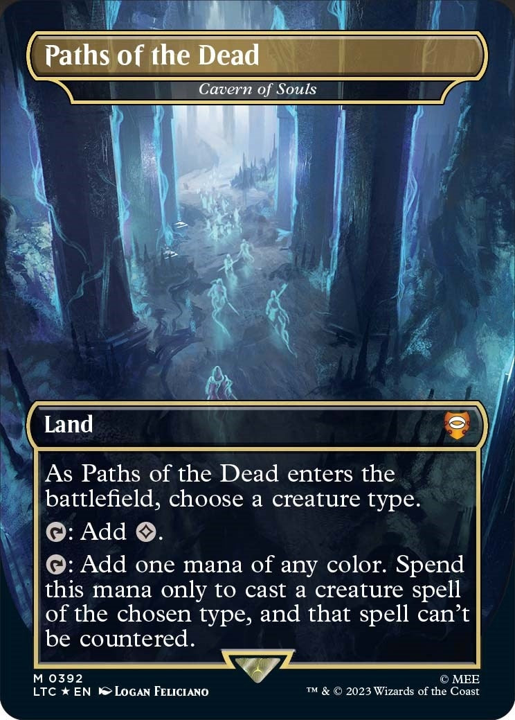 Paths of the Dead Cavern of Souls Surge Foil (392) [LTC]