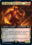 The Balrog Flame of Udun Extended Art (395) [LTR]