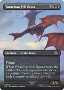 Voracious Fell Beast (Borderless Alternate Art) [The Lord of the Rings: Tales of Middle-Earth]