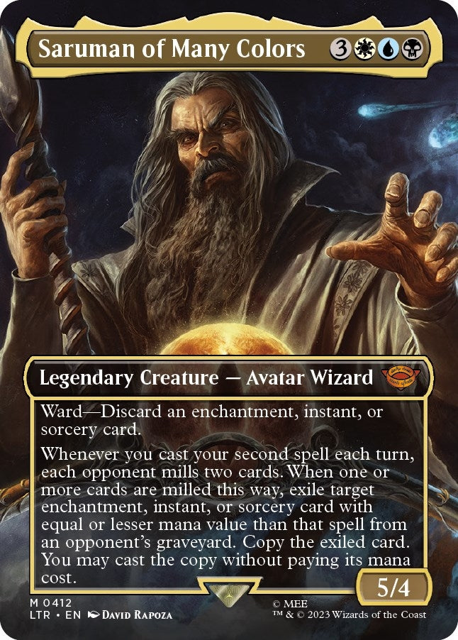 Saruman of Many Colors Borderless (412) [LTR]