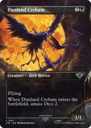 Dunland Crebain (Borderless Alternate Art) [The Lord of the Rings: Tales of Middle-Earth]