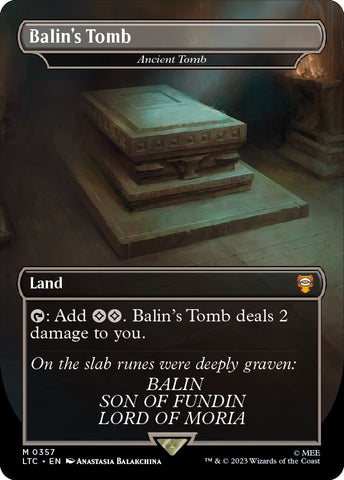 Balins Tomb Ancient Tomb (357) [LTC]