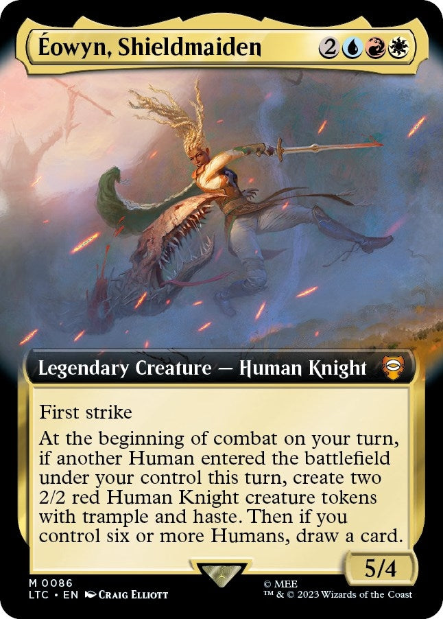 Eowyn Shieldmaiden Extended Art (86) [LTC]