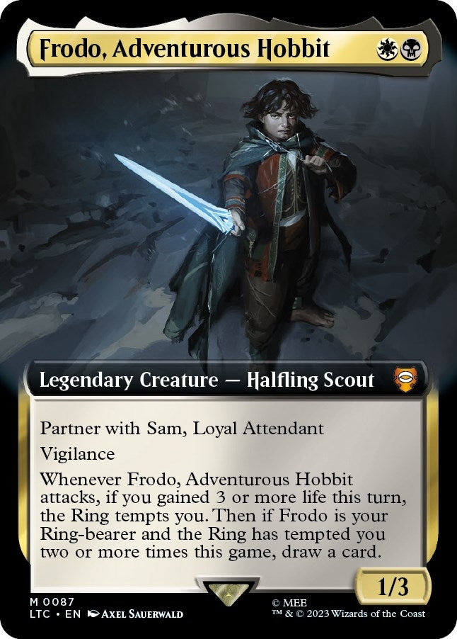 Frodo Adventurous Hobbit Extended Art (87) [LTC]