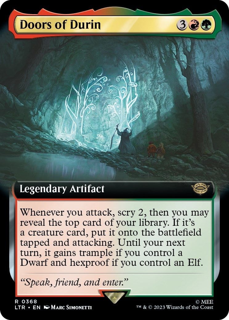 Doors of Durin Extended Art (368) [LTR]