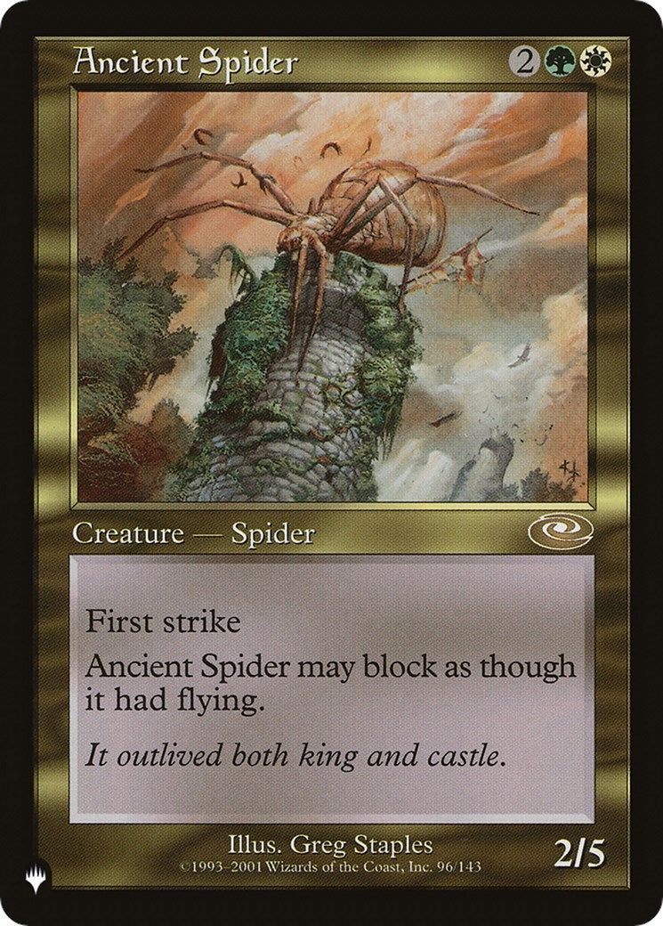 Ancient Spider (96) [LIST]