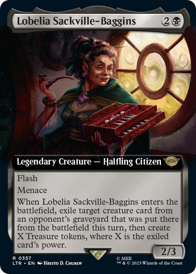 Lobelia Sackville Baggins Extended Art (357) [LTR]
