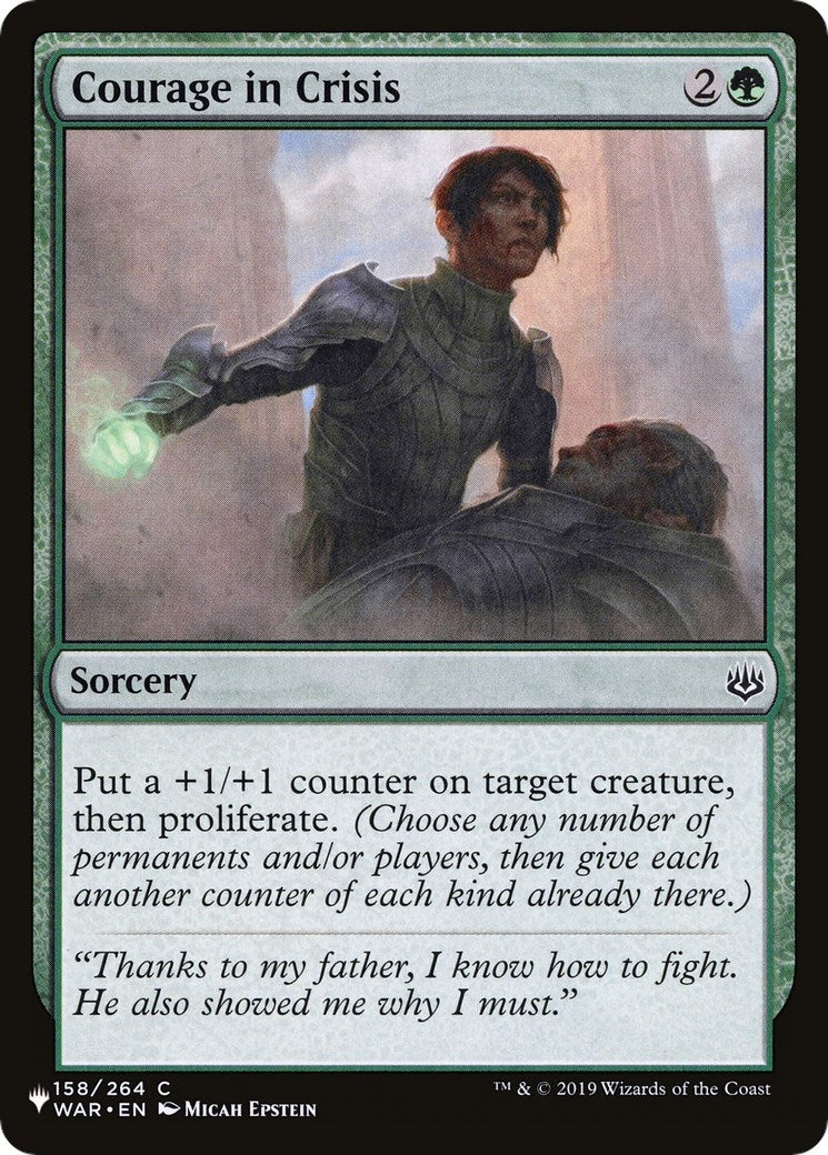 Courage in Crisis (158) [LIST]