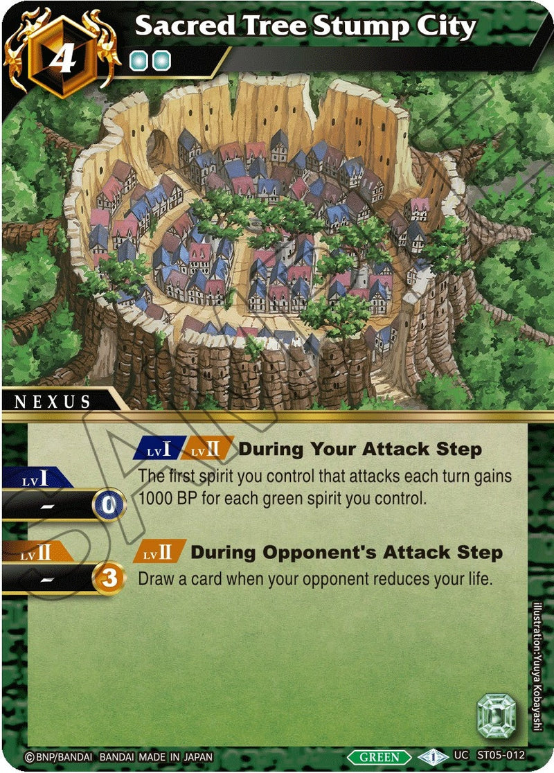 Sacred Tree Stump City (ST05-012) [ST05]