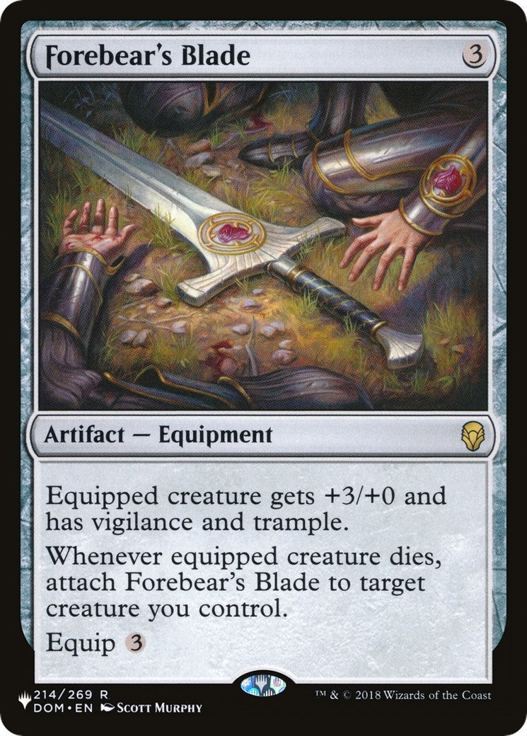 Forebears Blade (214) [LIST]