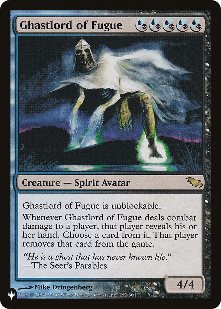 Ghastlord of Fugue (162) [LIST]