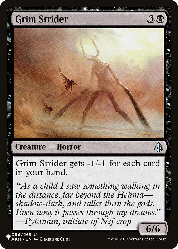 Grim Strider (94) [LIST]