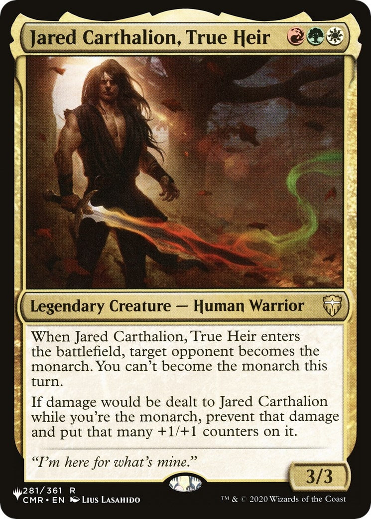 Jared Carthalion True Heir (281) [LIST]
