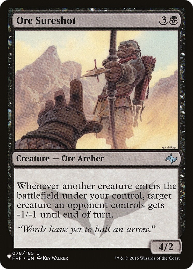 Orc Sureshot (78) [LIST]