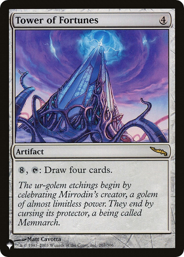 Tower of Fortunes (267) [LIST]