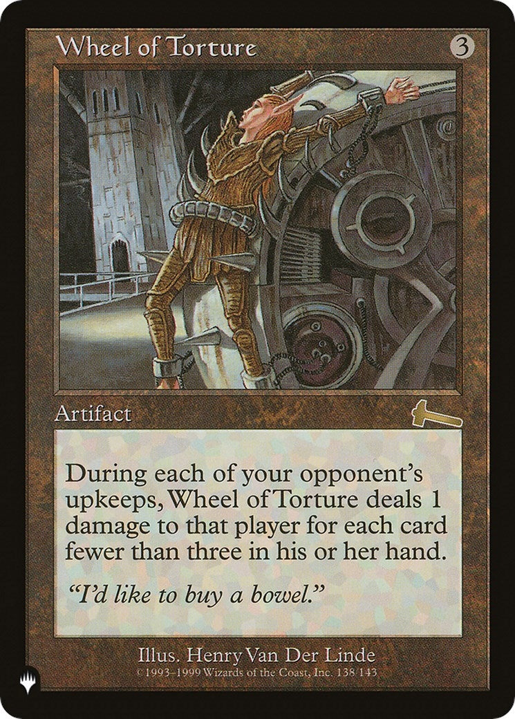 Wheel of Torture (138) [LIST]