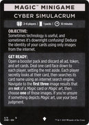 Magic Minigame Cyber Simulacrum (3) [ONE]