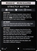 Magic Minigame Strictly Better (4) [ONE]