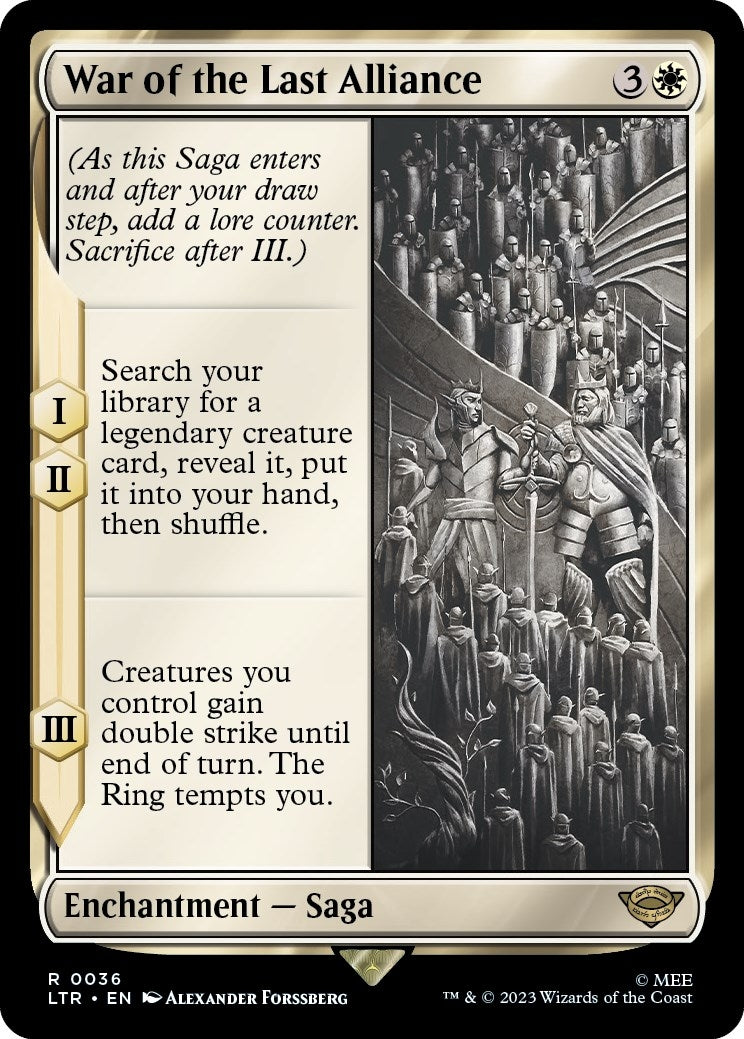 War of the Last Alliance [The Lord of the Rings: Tales of Middle-Earth]