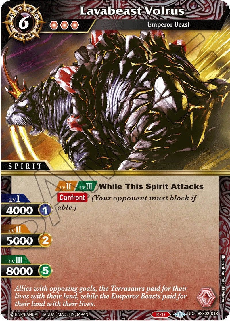 Lavabeast Volrus (BSS02-013) [BSS02]