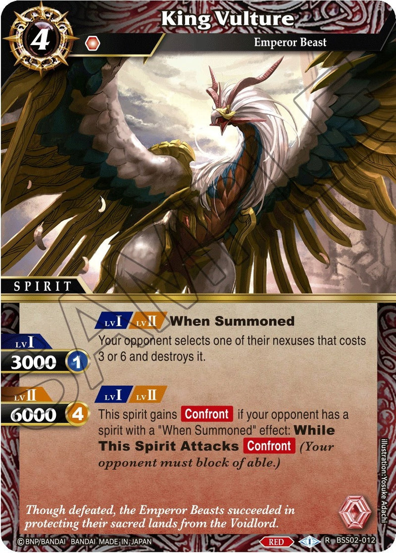 King Vulture (BSS02-012) [BSS02]