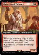 Gloin Dwarf Emissary Extended Art (360) [LTR]