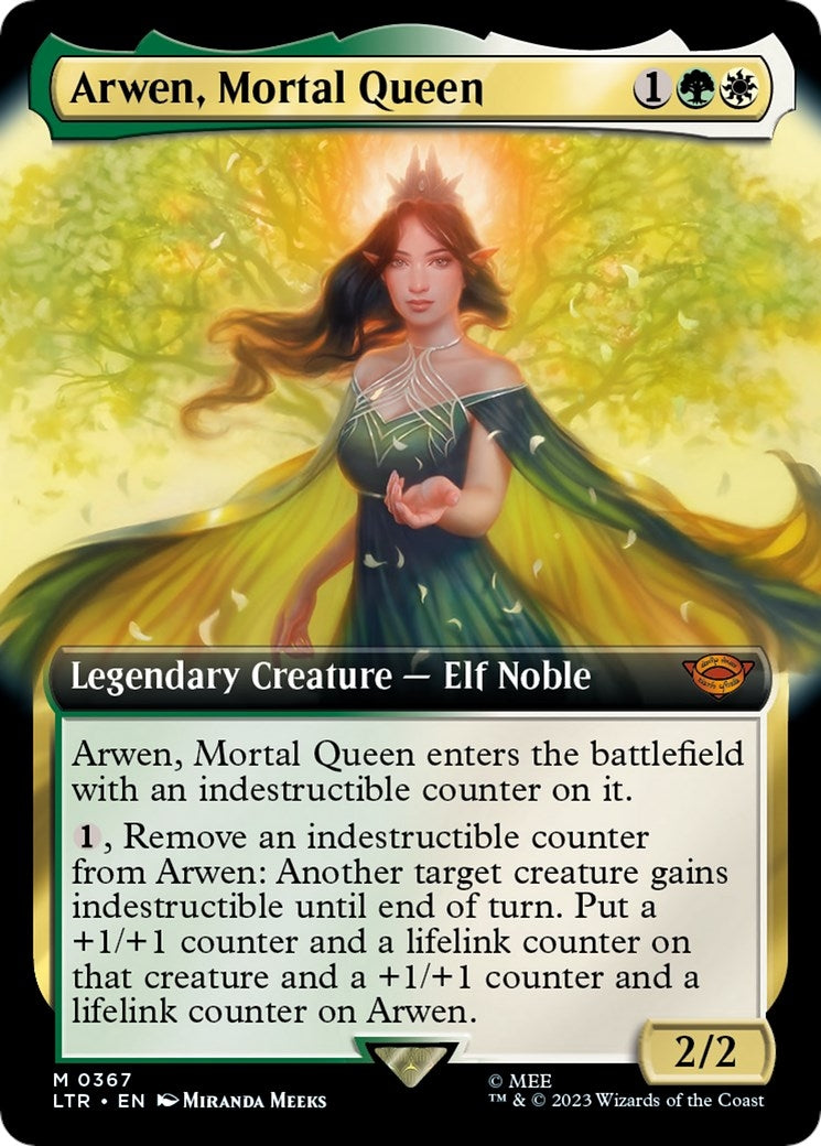 Arwen Mortal Queen Extended Art (367) [LTR]