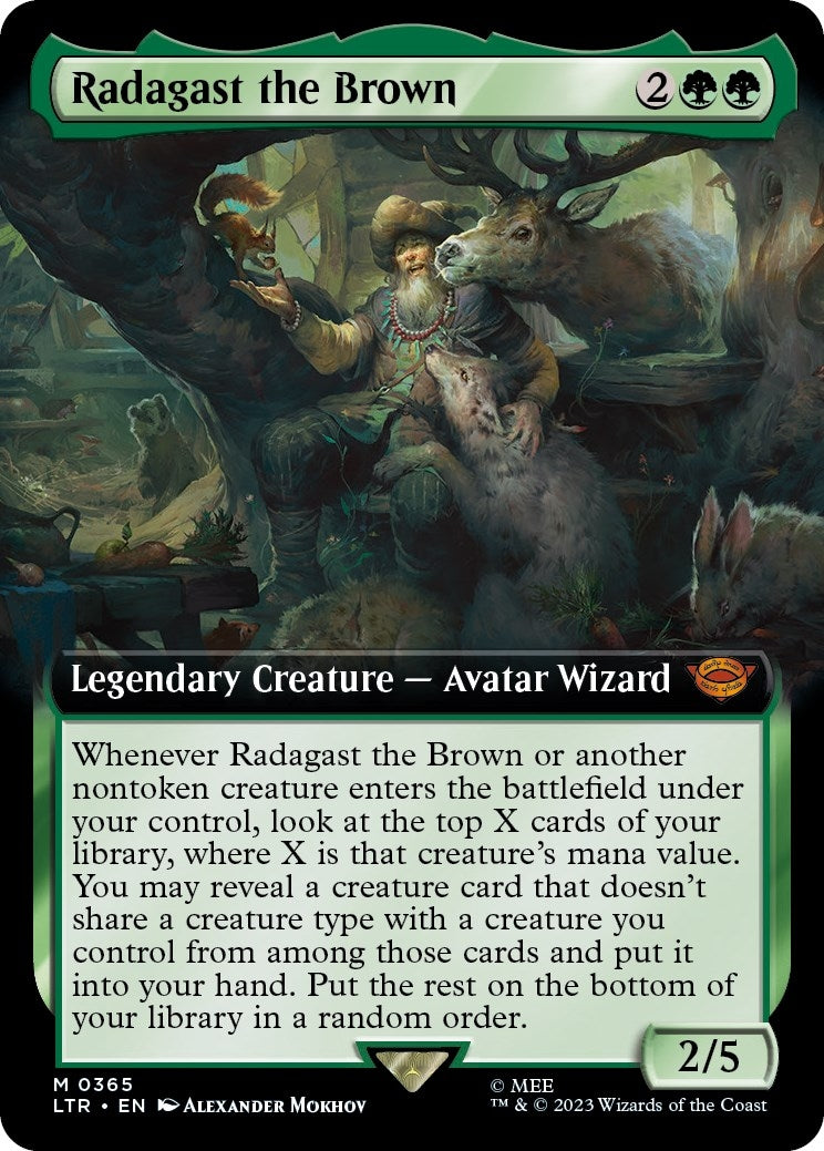 Radagast the Brown Extended Art (365) [LTR]