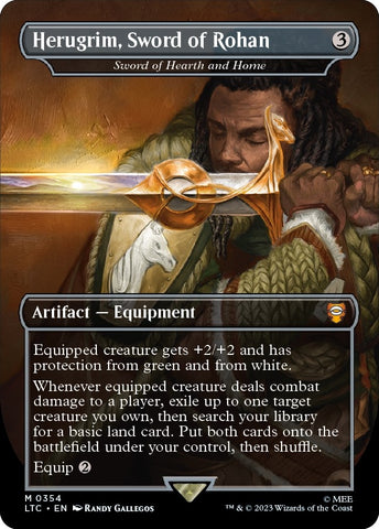 Sword of Hearth and Home - Herugrim, Sword of Rohan [The Lord of the Rings: Tales of Middle-Earth Commander]