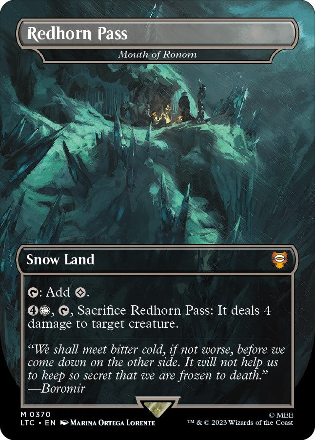 Redhorn Pass Mouth of Ronom (370) [LTC]