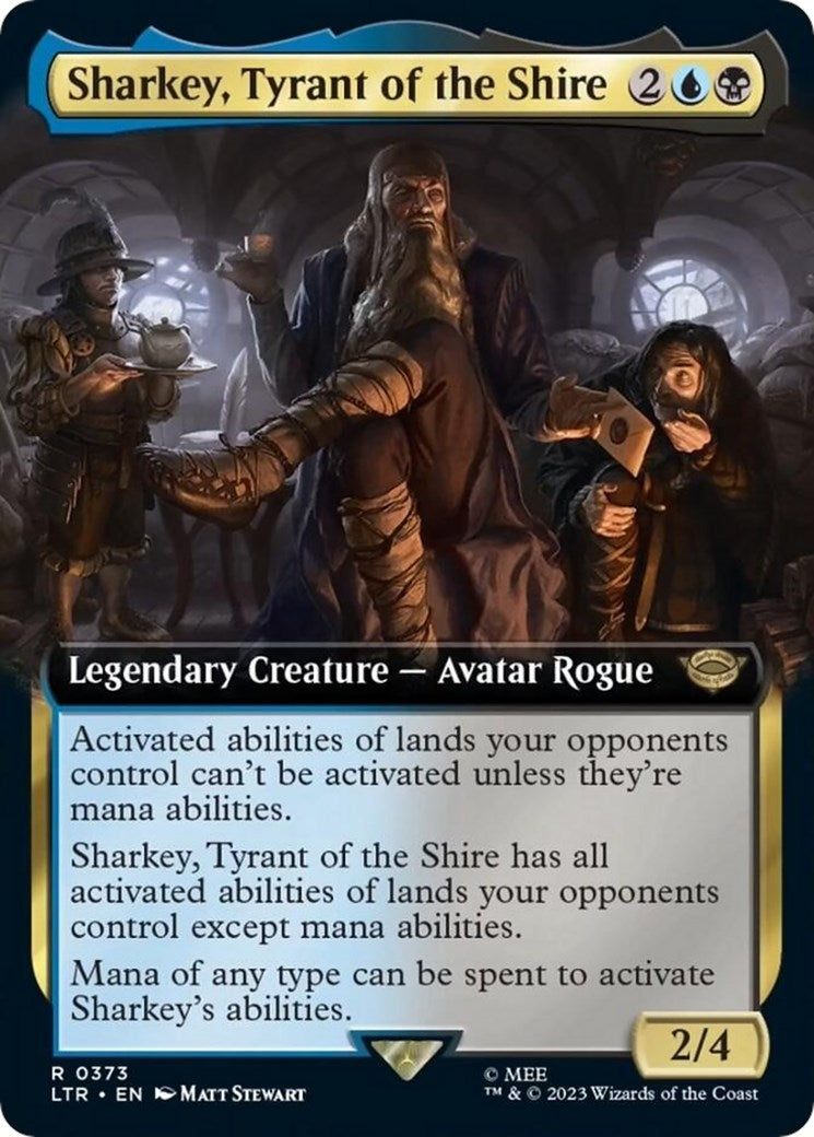 Sharkey, Tyrant of the Shire (Extended Art) [The Lord of the Rings: Tales of Middle-Earth]