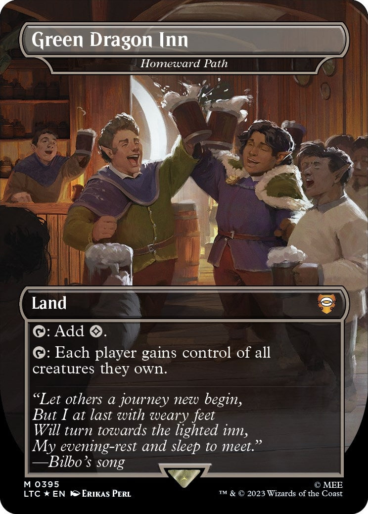 Green Dragon Inn Homeward Path Surge Foil (395) [LTC]