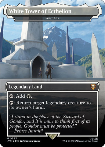 White Tower of Ecthelion Karakas Surge Foil (397) [LTC]