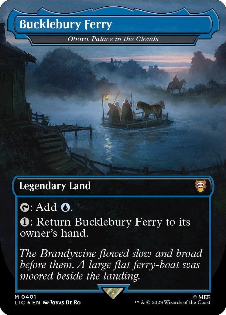 Bucklebury Ferry Oboro Palace in the Clouds Surge Foil (401) [LTC]