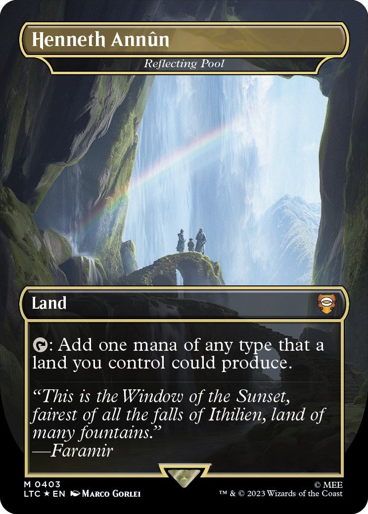 Henneth Annun Reflecting Pool Surge Foil (403) [LTC]