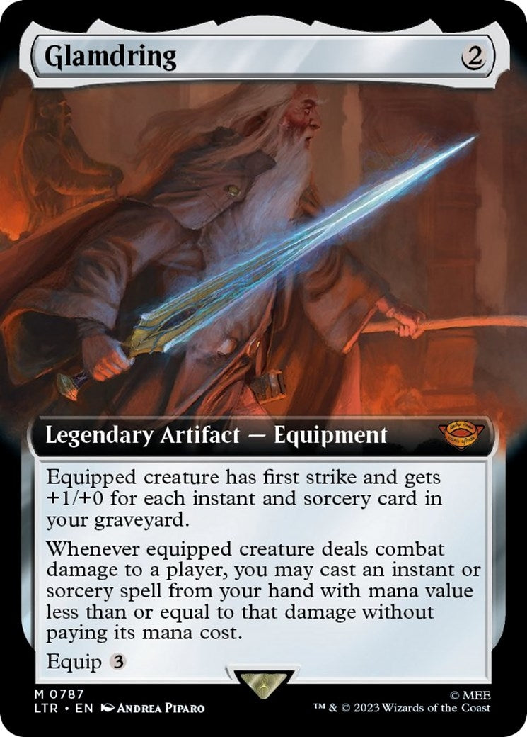 Glamdring Extended Art Surge Foil (787) [LTR]
