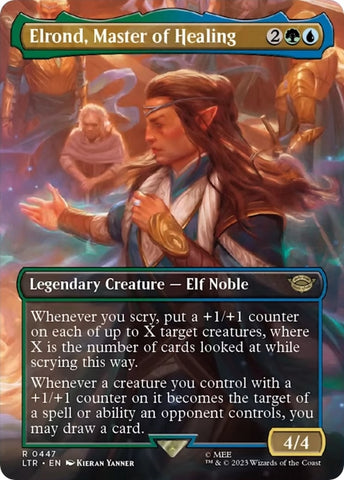 Elrond Master of Healing Borderless (447) [LTR]